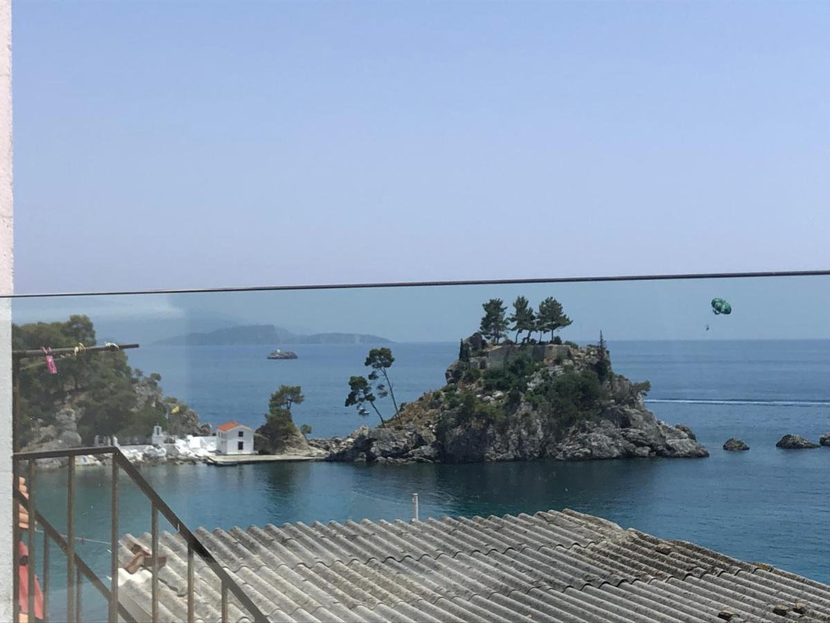 Blaue Welle Haus Lejlighed Parga Eksteriør billede
